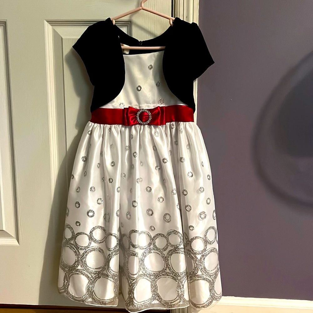Adorable holiday or formal dress worn once for a few hours